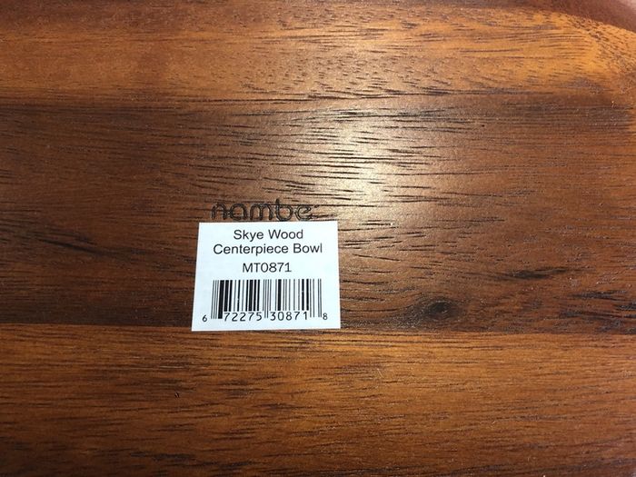Nambe Skyewood Centerpiece Bowl