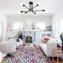 Modern Light Fixture Sputnik Chandeliers 6 Light E27 Mid Century Ceiling Light Fixture Industrial Semi Flush Mount Pendant Light for Office Living Room Bedroom Dining Kitchen (FREE POSTAGE) Image 7