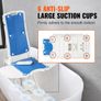 Electric Bath Lift Chair for Elderly  Height Adjustable, Waterproof Bath Seat Lift with Remote Control, 140kg Capacity, Reclining Backrest Image 10