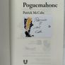 Signed Patrick McCabe Poguemahone 1st Ed 1st Print HC Rare Book VG Condition Image 6
