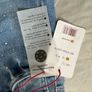 Girls Wide Leg Jeans Size 10 Image 2
