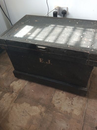 Victorian cabinet makers, mahogany lined tool chest