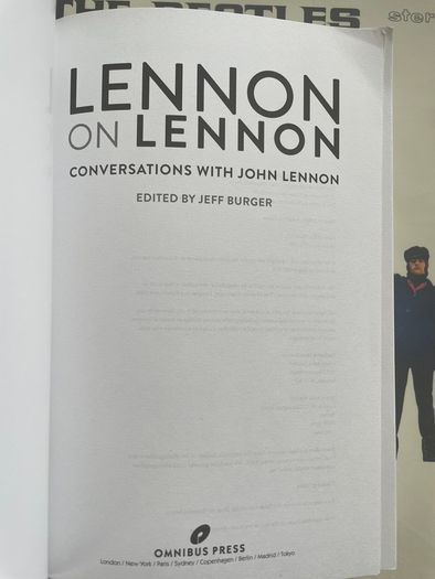 John Lennon on John Lennon: Conversations with John Lennon - Jeff Burger