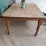 Solid Pine Kitchen Table Image 3