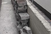 Free Concrete Blocks mostly halves.