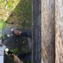 Granite Ram-Head Surround and granite fireplace heart. Dimensions are on the photos. Can sell separety Image 4
