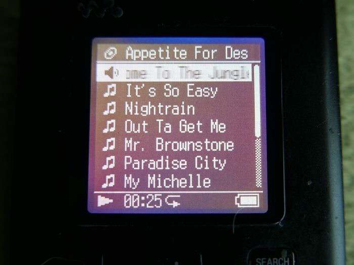 Sony Network Walkman MP3 NW-HD5 HDD Tested Works