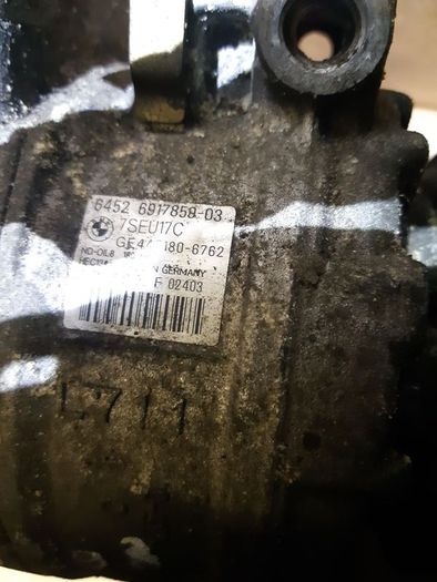 Bmw E65 E60 E61 02-07 730d 520d 525d 530d A/c Air Conditioning Compressor Pump