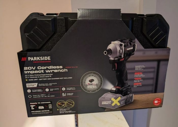 Parkside Performance X20V Cordless Brushless Router + Accessories Set. X20V Cordless Brushless Impact Driver 226NM. X20V Cordless Brushless SDS Hammer Drill. X20V Cordless Brushless Angle Grinder. X20V 2AH 4AH 8AH 12AH Batteries X20V Chargers