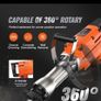 Jack Hammer Demolition Concrete Breaker Electric Hammer 4 Chisel Bits Image 3