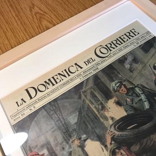 Vintage La Domenica del Corriere  1st February 1948