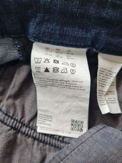 Hugo boss stretch jeans Size 38/34 zip fly in excellent condition