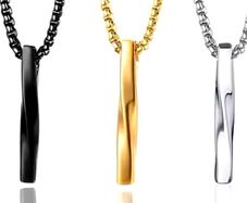 The Mobius Pendant Necklace  Timeless Design, Custom Engraving Available By R'Laith