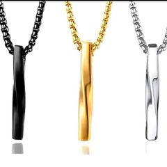 The Mobius Pendant Necklace  Timeless Design, Custom Engraving Available By R'Laith
