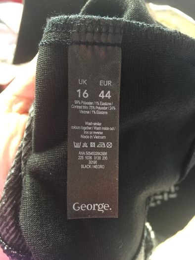 Dress size 16