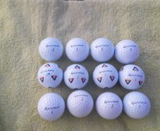 10 Taylormade Tp5/X/Penta Tp Golf balls