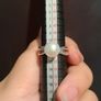Perlaviva Genuine Freshwater Pearls in Rhodium-Plated 925 Silver Ring Image 4