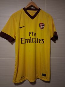 Arsenal Jersey. Official Nike Arsenal Mens Away Jersey From Season 2010 / 2011.Authentic Original From The Time. Not A Modern Day Remake.