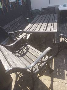 cast iron garden furniture