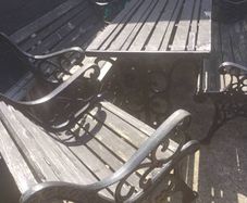 cast iron garden furniture