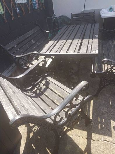 cast iron garden furniture
