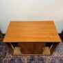 Mid Century Modern Teak Sliding Door Cabinet Image 3
