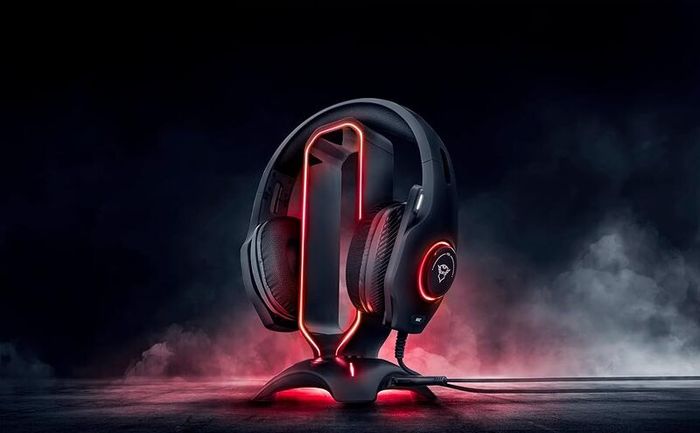 Headset STAND - RGB Gaming USB ports - Universal Fit - 1.5m Cable - xbox PC sony playstation ps5 etc BRAND NEW - LED
