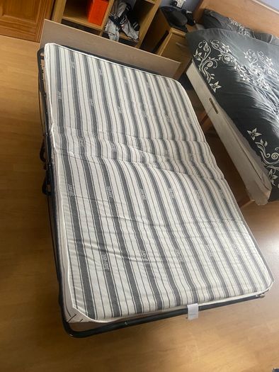 Jaybe Supreme Automatic Folding Bed with Airflow Mattress