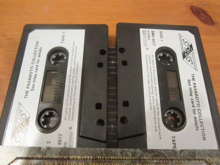Pavarotti   double tape