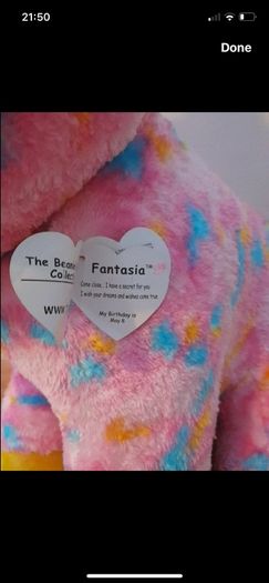 Ty xl unicorn plush