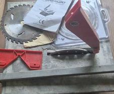 Table saw for Tiles and wood, wet and dry