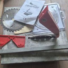 Table saw for Tiles and wood, wet and dry