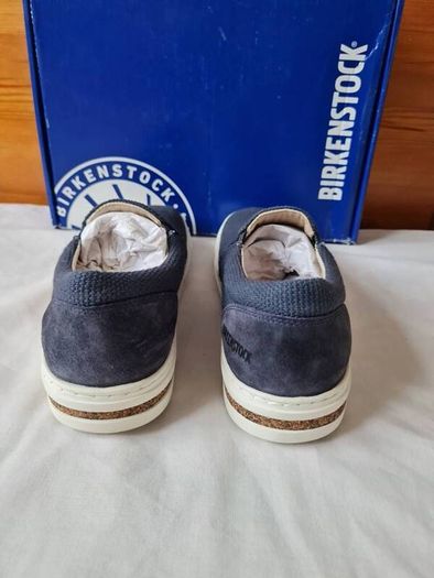 Birkingstock oswego canvas slip on Size 5 eu 38 midnight Navy Brand new boxed