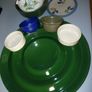 Giant Serving platter, Ramekins, Bowls, Dish. Plate. Moville. 8 ITEMS Image 2