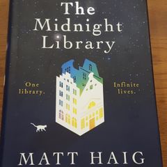 The Midnight Library by Matt Haig Hardcover Novel