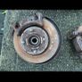 Ford Fiesta Front Suspension Struts with Springs and Wheel Hubs With Discs Image 3