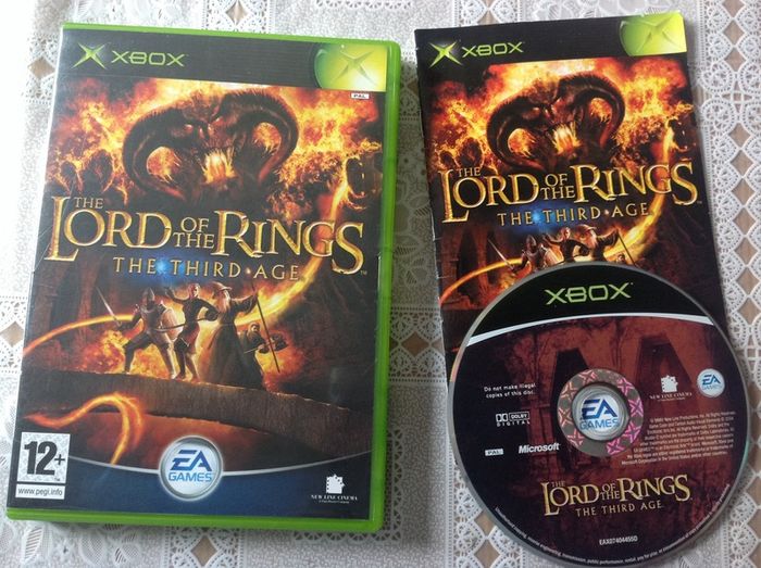 Lord of the Rings. The Third Age. XBox game