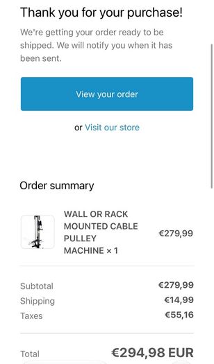 Cable Pulley Machine