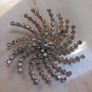 V large brooch, star burst design, D18 post 4e Image 4