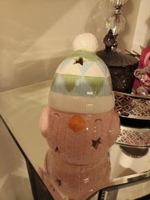 Cherry christmas T light holder carraig Donn