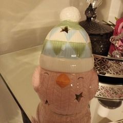 Cherry christmas T light holder carraig Donn
