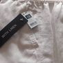 Brand New White Linen Cropped Trousers Image 2
