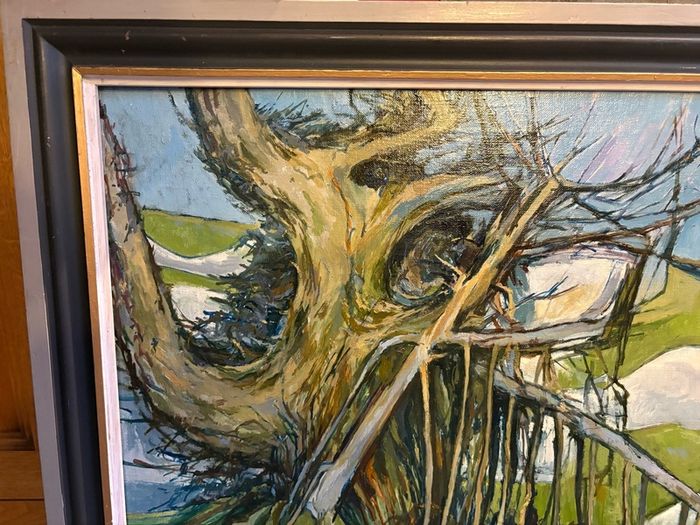 Original oil painting - Albert B Ogden