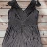 Bariano Black Embellished Evening Gown UK 12 Image 7