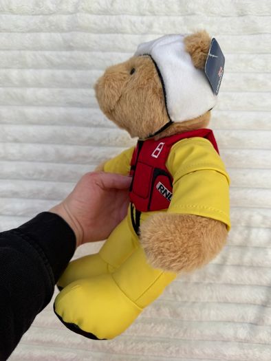 RNLI Life Boat Bear Plush Royal National Lifeboat Institution approx. 32 cm. Please see photos