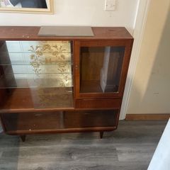 antique display cabinet