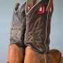 Full Leather Western / Cowboy Boots Eu size 44.5 / UK size 9.5 Image 2