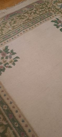 Antique Indian Large Wool Rug