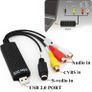 NEW VHS to DVD Converter adapter USB 2.0 to 3 RCA Video TV DVD VHS Capture Phone Image 3