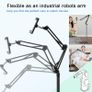 OX-C137 Universal 360 Degree Rotating Metal Adjustable Tablet Stand for iPad/iPhoneX/iPad Pro or Other Devices from 4.7 to 12.9 Inches Image 7